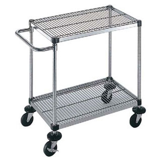 【 サイドハンドル付2段 S-6-2-M-9 】 【 厨房器具 製菓道具 おしゃれ 飲食店 】