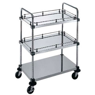 【 トップハンドル2ヶ付3段 2T-4-3-2GB-B-7 】 【 厨房器具 製菓道具 おしゃれ 飲食店 】