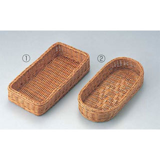 【まとめ買い10個セット品】【 籐ナイフ・フォークバスケット ［1］16-017 長角型 】 【 厨房器具 製菓道具 おしゃれ 飲食店 】 【 バレンタイン 手作り 】