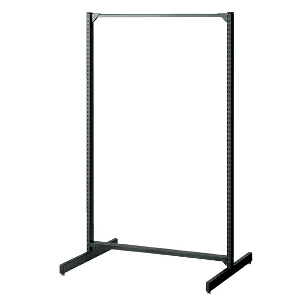BR50両面90×135cmオープンタイプ本体 ブラック 61-422-14-1 【 システム什器 BR50(ベーシックラック) ゴンドラ什器 本体 BR50両面 ブラック オープンタイプ W90cmタイプ 本体 】