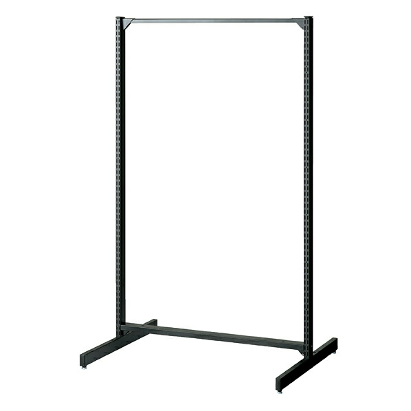 BR50両面90×180cmオープンタイプ本体 ブラック 61-422-14-3 【 システム什器 BR50(ベーシックラック) ゴンドラ什器 本体 BR50両面 ブラック オープンタイプ W90cmタイプ 本体 】