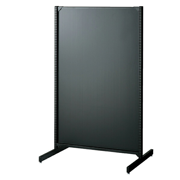 BR50両面90×135cmボードタイプ本体 ブラック 61-422-16-1 【 システム什器 BR50(ベーシックラック) ゴンドラ什器 本体 BR50両面 ブラック ボードタイプ W90cm 本体 】