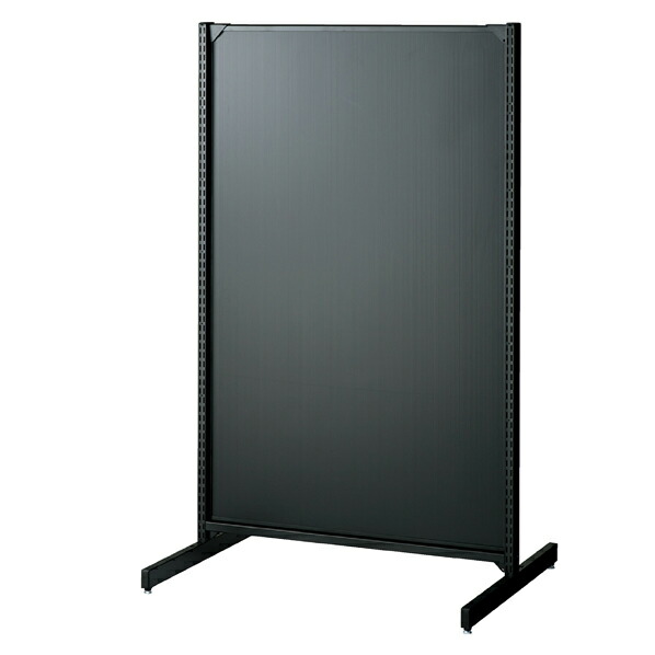 BR50両面90×180cmボードタイプ本体 ブラック 61-422-16-3 【 システム什器 BR50(ベーシックラック) ゴンドラ什器 本体 BR50両面 ブラック ボードタイプ W90cm 本体 】