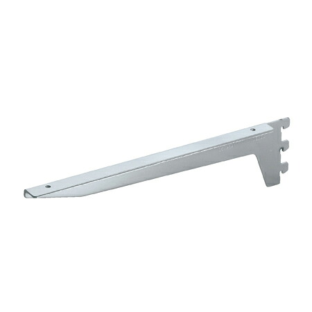【まとめ買い10個セット品】 木棚ブラケット ダボ後付けタイプ D40cm用 左 61-751-59-7 【店舗什器 パネル ディスプレー 棚 店舗備品】