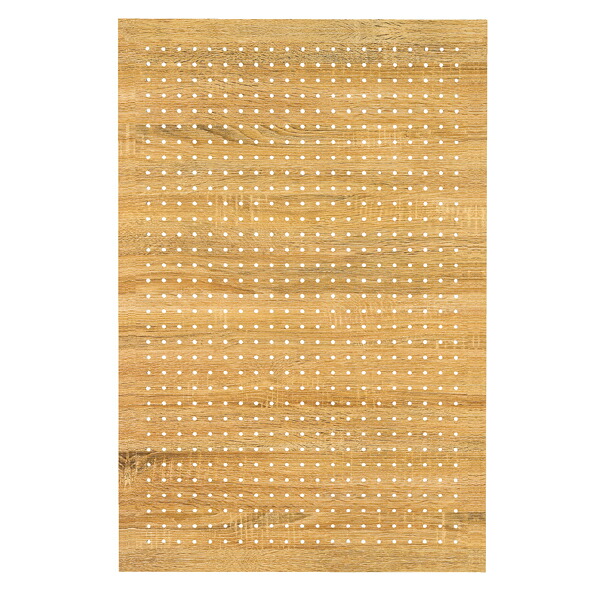 有孔ボードパネル 60×90 ラスティック柄 壁面取付金具セット 61-553-70-1 【 店舗什器 パネル什器 有孔ボード・有孔パネル 有孔パネル 壁面取付タイプ ラスティック柄有孔ボード 壁面取付金具付き 】