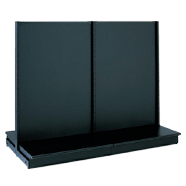 KZ ブラック両面ボードタイプW120×H180cm本 61-535-29-5 【 システム什器 KS/KZゴンドラ什器 KS/KZ ブラック KZ ボードタイプ 両面タイプ ブラック 本体 W120cm 】