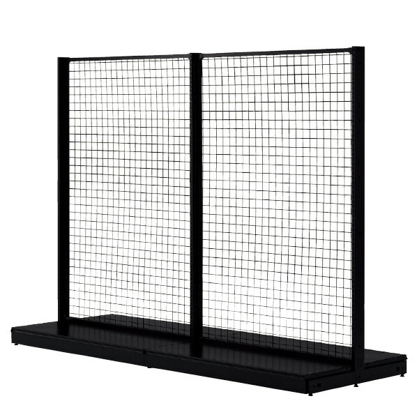 KZ ブラック両面ネットタイプW60×H150cm本体 61-535-30-3