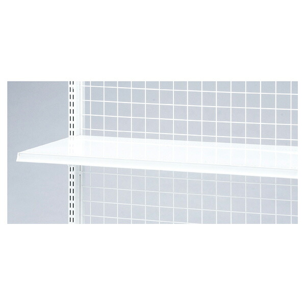【まとめ買い10個セット品】 スチール棚セット 3段可変式 KS／KZホワイト用 W120cmタイプ D20cm 61-27-10-2 【メーカー直送/代金引換決済不可】【店舗什器 パネル 壁面 店舗備品 仕切 棚】