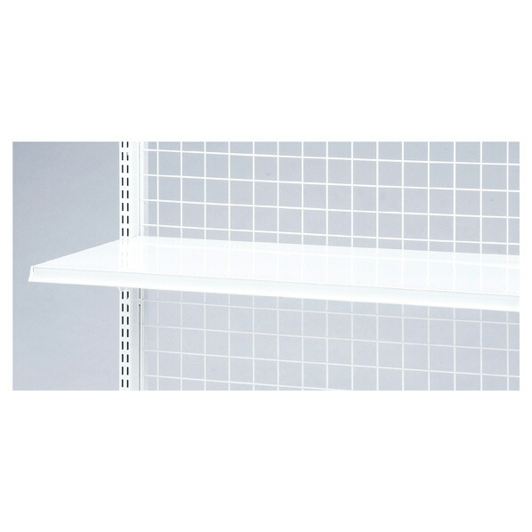 【まとめ買い10個セット品】 スチール棚セット 3段可変式 KS／KZホワイト用 W120cmタイプ D30cm 61-27-10-4 【メーカー直送/代金引換決済不可】【店舗什器 パネル 壁面 店舗備品 仕切 棚】