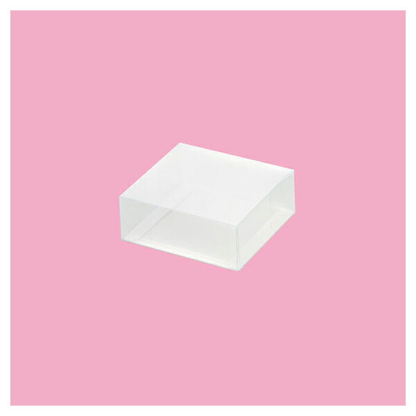 【まとめ買い10個セット品】クリアボックス 13×12×5cm 10枚 61-549-82-17 【 ラッピング用品 ギフトボックス クリアボックス クリアボックス 】