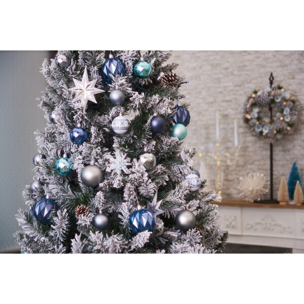 飾り H180 W110cm クリスマス 名調 激安 クリスマスツリー Xmas フロストブルーツリーセット クリスマス Xmas ディスプレイ Christmas 厨房卸問屋 ツリー 店舗装飾