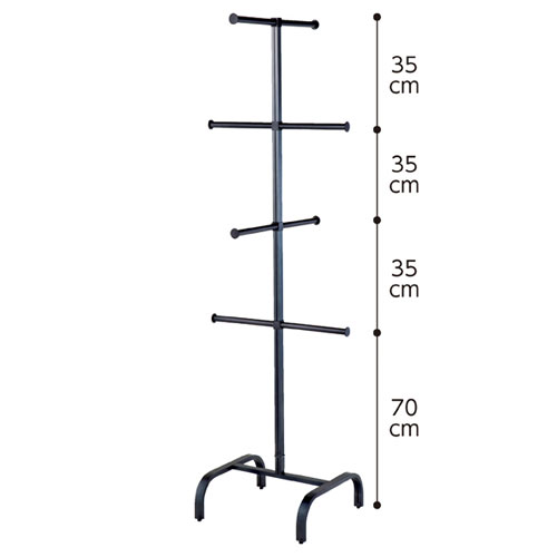 什器　ショップディスプレー　バッグツリー 楽天市場】スチールブラック バッグツリー バッグツリー 61-93