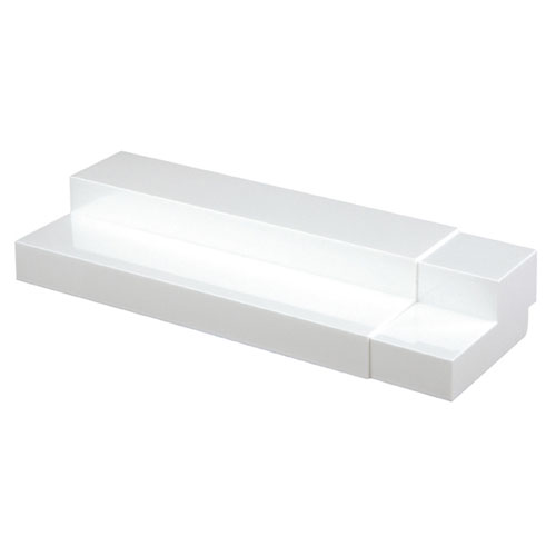 【まとめ買い10個セット品】スライド式ディスプレー 白 2段 61-169-17-1 【 店舗備品 店舗インテリア 店舗改装 】｜厨房卸問屋 名調 17,968円
