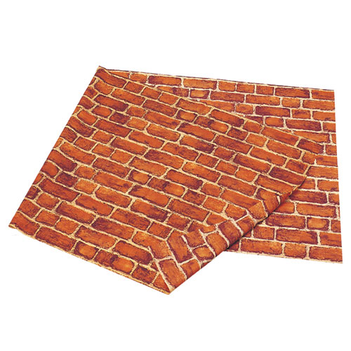 レンガシートブラウン 90cm幅 1枚 演出 ディスプレイ用品 店内装飾用品 壁紙 壁材 床材 レンガシート ディスプレイ用品 ディスプレー 演出用素材 サービス アンティーク 掲示 展示品 豪華 インテリア かわいい 業務用 Giosenglish Com