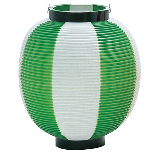 【まとめ買い10個セット品】ちょうちん グリーン/白 20個 61-247-11-7 【 店舗什器 小物 ディスプレー 店舗備品 】 51,744円