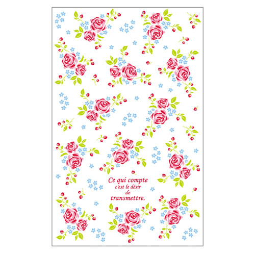 【まとめ買い10個セット品】ローズガーデン OPPギフトバッグ 19×30 50枚 61-267-10-3 【 店舗什器 小物 ディスプレー ギフト ラッピング 包装紙 袋 消耗品 店舗備品 】