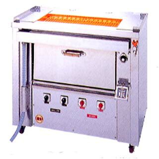 ヒゴグリラー 焼き鳥焼き機 オーブン付タイプ GOX-200【 メーカー直送/後払い決済不可 】【 焼き鳥機 焼き鳥焼き器 焼き鳥器 焼き鳥 コンロ 業務用 】｜厨房卸問屋 名調