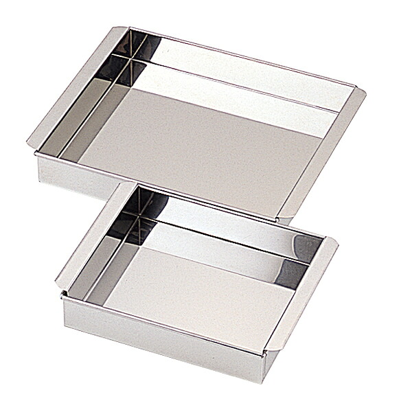 18-8　業務用玉子豆腐器　関西型 30cm W300×D330×H47mm