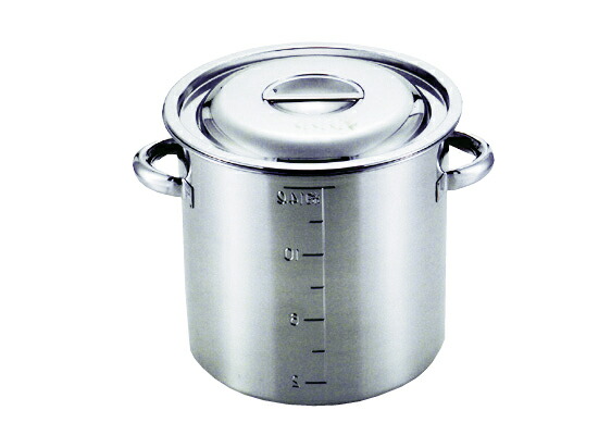 楽天市場】18-8 目盛付寸胴鍋 36cm 11336 : 厨房卸問屋 名調