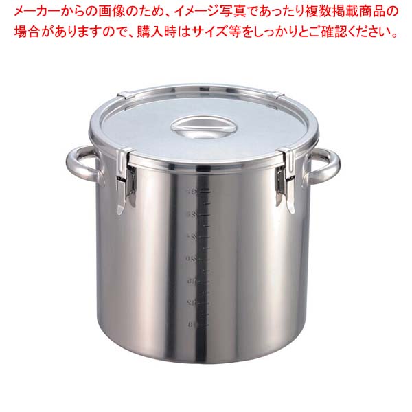 18-8 パッキン付寸胴鍋 目盛付 42cm