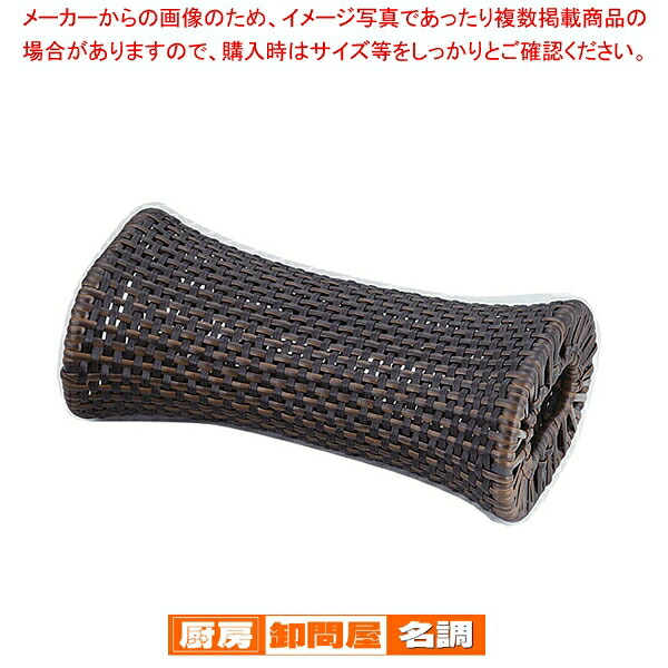 【まとめ買い10個セット品】PPラタン 枕 PL-561ーBR ブラウン|厨房卸問屋 名調