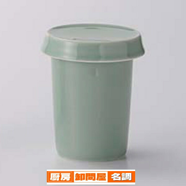 【まとめ買い10個セット品】和食器 チ287-148 天竜寺青磁ひれ酒(フタ付)【キャンセル/返品不可】|厨房卸問屋 名調