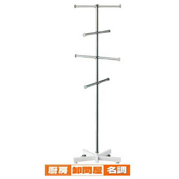 バッグツリー キャスター付き バッグツリー 61-101-6-1 【店舗什器 ハンガーラック バッグツリー バッグツリー キャスター付きハンガーラック】店舗什器 ディスプレー マネキン 装飾品 販促用品 ハンガー ラッピング