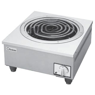 押切電機 電気コンロ OEC-40P 450×500×250【 押切電機株式会社 グリラー フライヤー ウォーマー なら押切電気取り扱いの名調で! 】【 メーカー直送/後払い決済不可 】|厨房卸問屋 名調