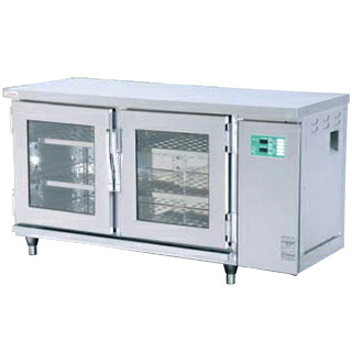 押切電機 横型電気温蔵庫 (前面開閉タイプ 2枚扉・ガラス型) OHS-156-GYA 1500×600×800 【業務用 ホットショーケース フードキャビ フードウォーマー】 【メーカー直送/後払い決済不可】