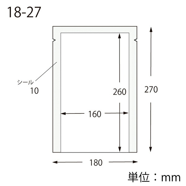 【まとめ買い10個セット品】HEIKOナイロンポリK18-27100枚