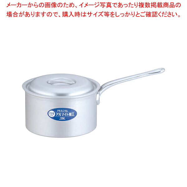 遠藤商事 / TKG IHアルミ 深型片手鍋(目盛付) 24cm 【 片手鍋 IH IH対応 人気の鍋 使いやすい鍋ランキング 煮物鍋おすすめブランド キッチン鍋 おすすめ鍋ブランド 人気鍋メーカー 長く使える鍋】