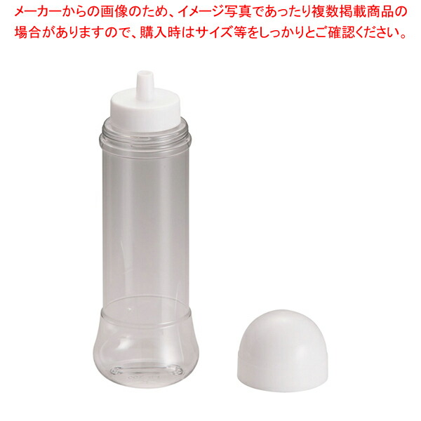 楽天市場】食品ボトル FB-600 白 (12ヶ入)【 調味料入れ 容器