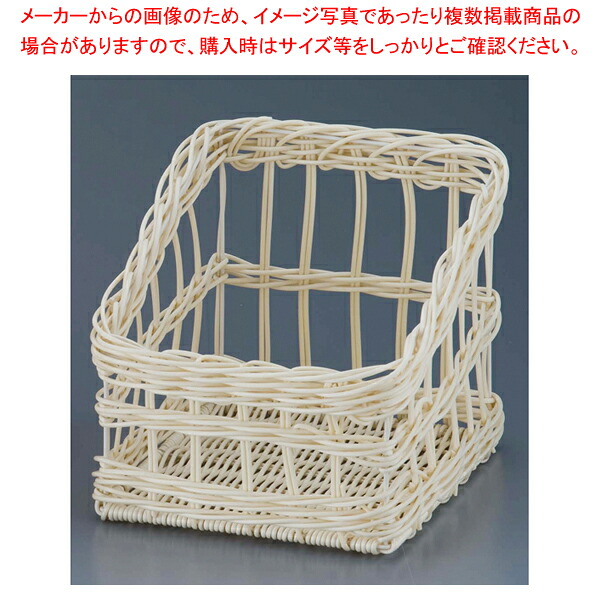 樹脂フランスパンスタンド 角型 白 大 91-107A 【 バレンタイン 手作り 】｜厨房卸問屋 名調