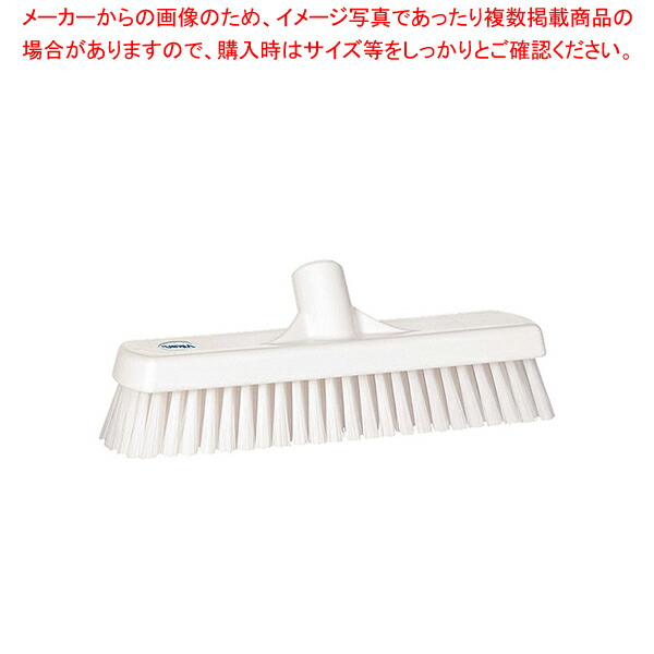 ヴァイカン デッキブラシ ハードタイプ 7060 ホワイト 【 デッキブラシ部品 アタッチメント デッキブラシ部品 アタッチメント 業務用】