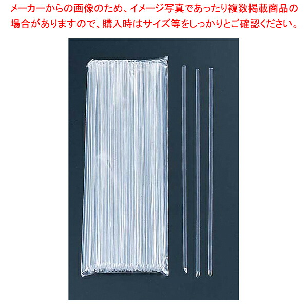 【まとめ買い10個セット品】アクリルピック(100本入) T-005 80mm【 カクテル道具 用具 器具 BAR バーテンダー Cocktail プロ 専門 マドラー バースプーン関連 カクテル道具 用具 器具 BAR バーテンダー Cocktail プロ 専門 マドラー バースプーン関連 業務用】｜厨房卸問屋 名調
