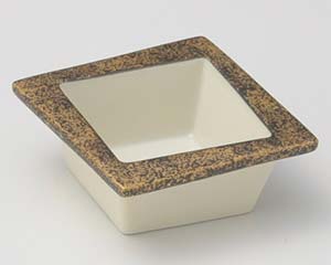 【まとめ買い10個セット品】和食器 ミ018-068 秋草金タタキ正角千代口【キャンセル/返品不可】|厨房卸問屋 名調