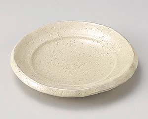 和食器 ホ025-058 粉引6.0多用皿(作家物) 【卸問屋名調 おしゃれ 食器 テーブルウェア 業務用 居酒屋 レストラン 喫茶店 ホテル 家庭用】