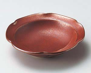 【まとめ買い10個セット品】和食器 ロ037-088 紅結晶花型6.0鉢【キャンセル/返品不可】｜厨房卸問屋 名調