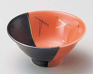 【まとめ買い10個セット品】和食器 ネ057-048 塗分金松葉反小鉢【キャンセル/返品不可】｜厨房卸問屋 名調 19,971円