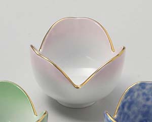 【まとめ買い10個セット品】和食器 ミ090-438 割山椒珍味ピンク【キャンセル/返品不可】｜厨房卸問屋 名調