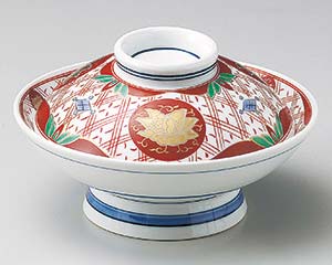 【まとめ買い10個セット品】和食器 ツ103-018 錦華陽紋8.0骨むし【キャンセル/返品不可】|厨房卸問屋 名調
