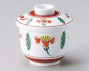 【まとめ買い10個セット品】和食器 ト110-178 錦梅花むし碗【キャンセル/返品不可】