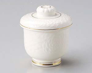 【まとめ買い10個セット品】和食器 ミ111-228 高麗菊唐草彫むし碗【キャンセル/返品不可】