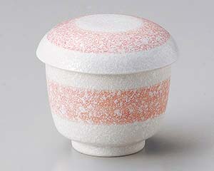 【まとめ買い10個セット品】和食器 ホ113-058 淡雪茜むし碗【キャンセル/返品不可】