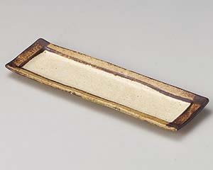 【まとめ買い10個セット品】和食器 ト129-048 角渕サビ突出し皿【キャンセル/返品不可】|厨房卸問屋 名調