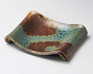 【まとめ買い10個セット品】和食器 カ143-038 南蛮手焼物皿【キャンセル/返品不可】