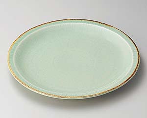和食器 ト174-178 翠玉9.0丸皿(リム) 【卸問屋名調 おしゃれ 食器 テーブルウェア 業務用 居酒屋 レストラン 喫茶店 ホテル 家庭用】