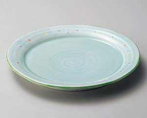 【まとめ買い10個セット品】和食器 ミ179-168 ウォーターブルー6.0皿【キャンセル/返品不可】｜厨房卸問屋 名調