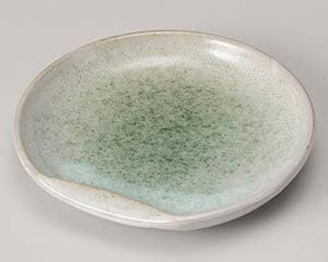 【まとめ買い10個セット品】和食器 ロ224-178 新緑4.0半月皿【キャンセル/返品不可】｜厨房卸問屋 名調 9,661円