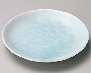 【まとめ買い10個セット品】和食器 ホ226-138 青白磁岩清水5.0皿【キャンセル/返品不可】